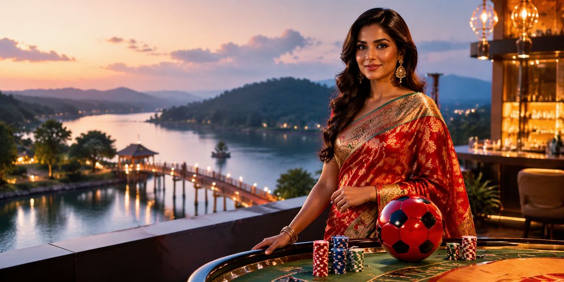 বান্দরবানে পহেলা বৈশাখে ফুটবল বেটিং উপভোগ করছেন একজন খেলোয়াড়