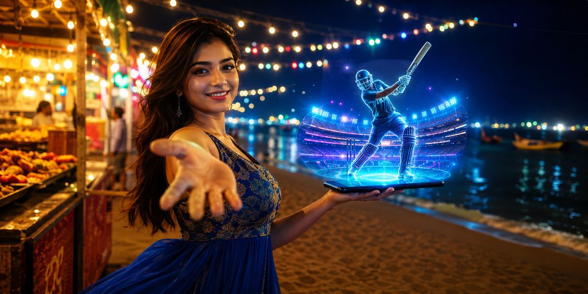 সেন্ট মার্টিন দ্বীপে সমুদ্র সৈকতে ক্রিকেট বেটিং উপভোগ